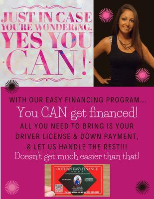 Jaden and Mark at Dothan Easy Finance