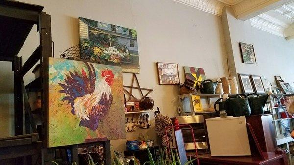 Art & family heirloom pottery & churns