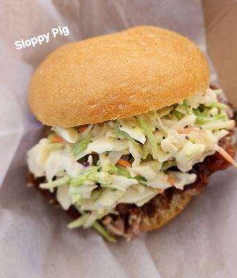 Sloppy Pig Sandwich