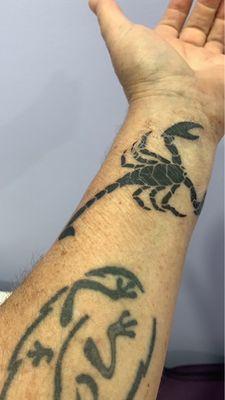 Done! Still covered with film.