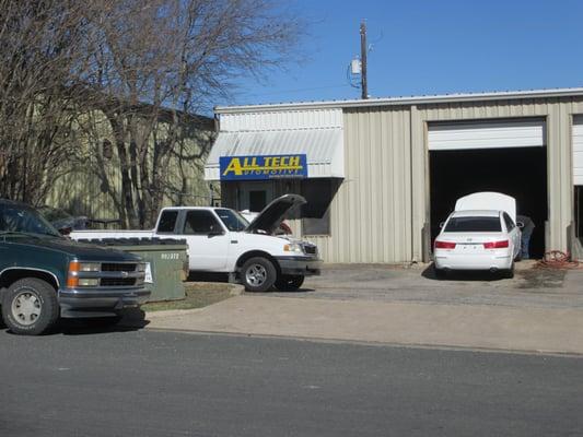 Turning left onto Beck Circle we are the second building on the left.