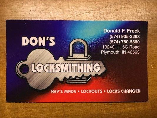Don's Locksmithing