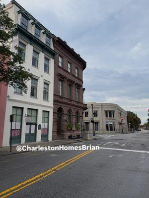 Broad Street and East Bay Street. South of Broad neighborhood 29401