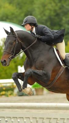 Assistant Trainer Jacque Stuckens and Voltyce