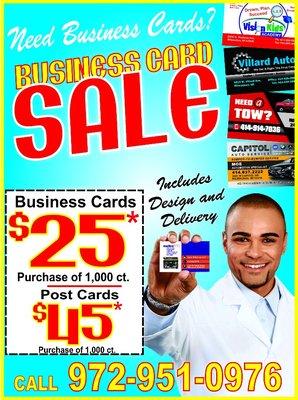 Business Cards & Post Cards