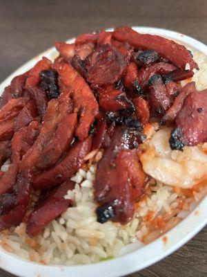 Boneless Spare Ribs & Shrimp Fried Rice Lunch Combination