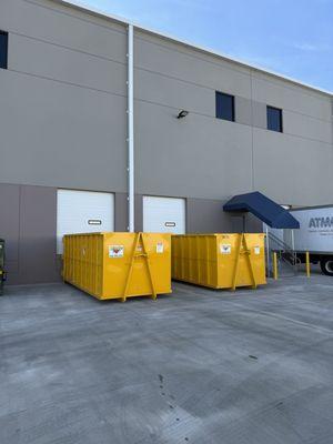 dumpster rental for retail store cleanout