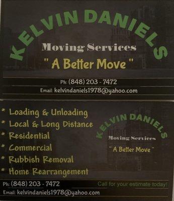 Kelvin Daniels Moving Services