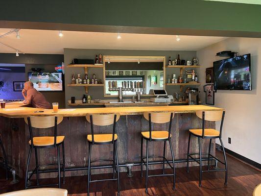 Such a great bar space to sit!