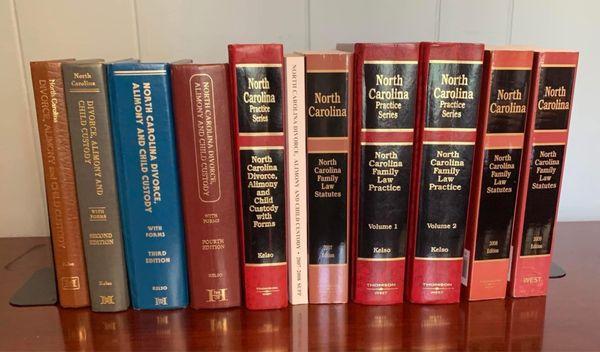 Family law books written by Mr. Kelso