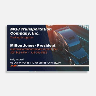 MGJ Transportation Company
