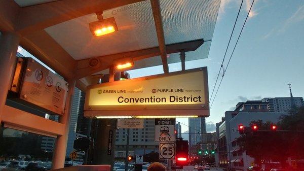 Convention District Westbound Station