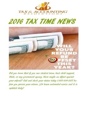 Tax & Accounting Resolutions