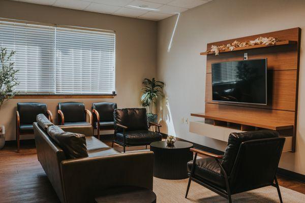 Comfortable waiting area