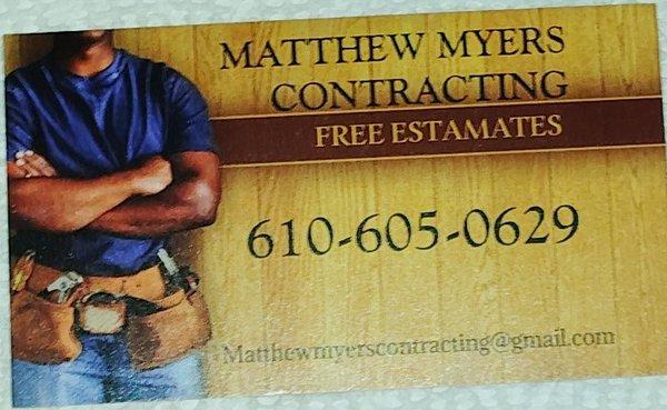 Matthew Myers Contracting