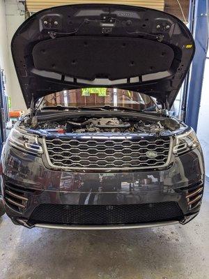 2018 Range Rover Velar; 2nd year service