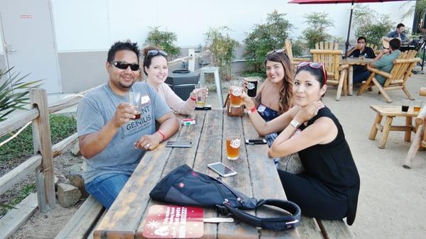 Drink up bitches! I'm mean...belchers!