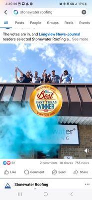 Longview New Journal, for Best East Texas Business