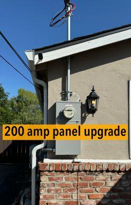 200 amp panel upgrade! we take care of the entire process--from utility applications to city requirements and final inspections.