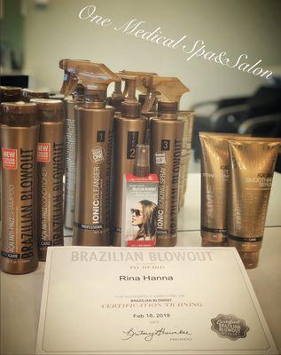 Brazilian blowout