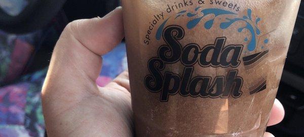 Pepsi with fruit purée and vanilla!