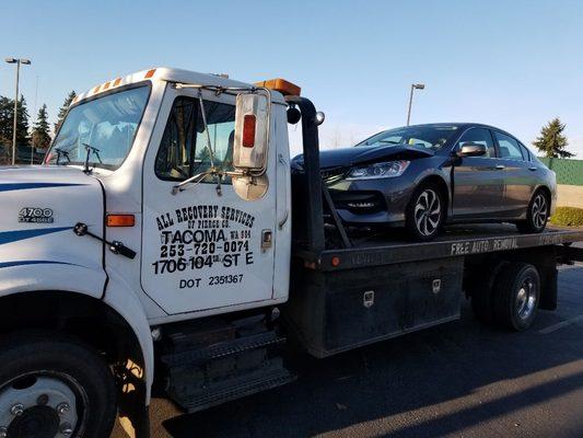 Tacoma Auto Removal