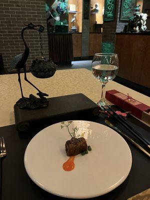 Nepal Mushroom Quinoa with Pepper Sauce