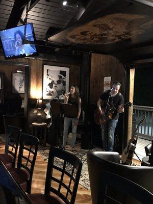 Great night for some live music! DNA rocking out!