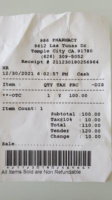 986 Pharmacy Temple City