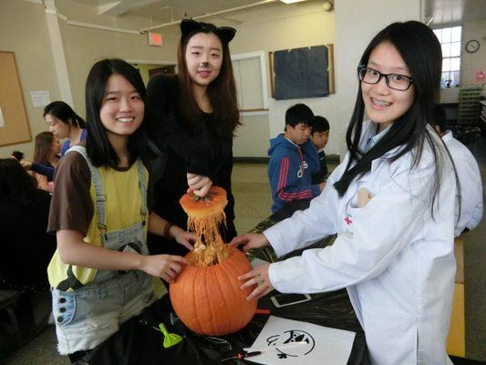 Halloween fun... thank you student council!