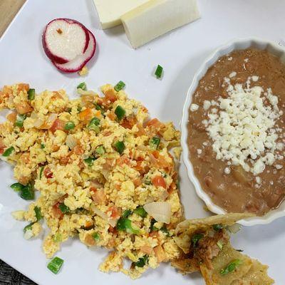 Huevos a la mexicana