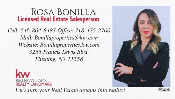 Aliea Raghu - Keller Williams Realty Landmark