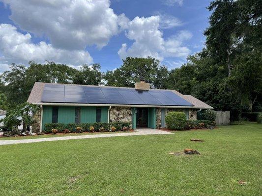 New Roof with Solar with a 1.49APR loan.