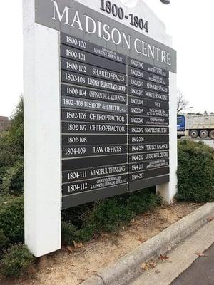 In the Madison Centre across MLKJ Pkwy from the Carmike Wynnsong Cinema