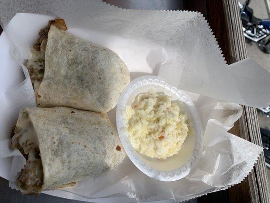 Philly cheesesteak wrap