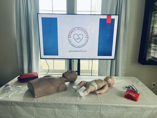 CPR AED First Aid Class in Penn Valley CA