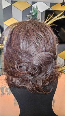 Color re touch was just Hershey kiss