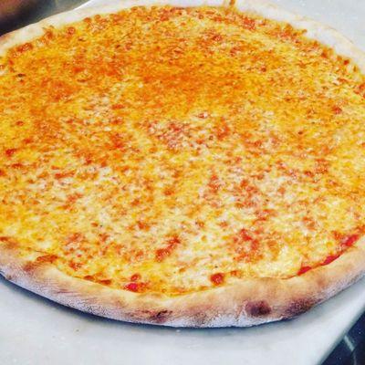 Classic New York Style Cheese Pizza