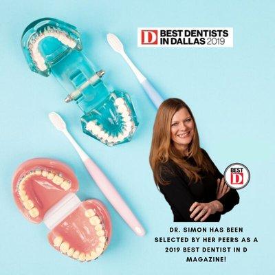 Congratulations Dr. Simon for being awarded "Best Dentist"! Another year in the books!
