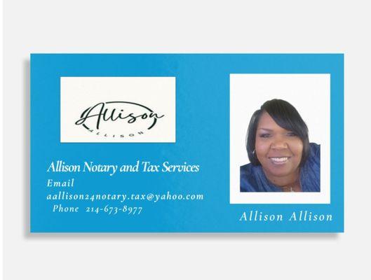 Allison Notary And Tax Services