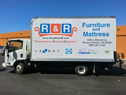 Full color vehicle signage is a dramatic, long lived way of advertising your business everywhere you go.