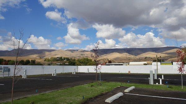 Beautiful view of the Lewiston hill.