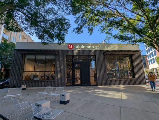Outside. Storefront. Located at Westside Provisions District. They provide parking validation.