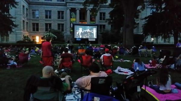The Free Movie Series provides family-friendly movies, so no one is left out on a good time!