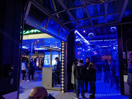 Pretty cool indoor bar.