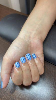 Structured manicure