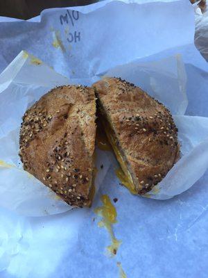 They have whole wheat everything rolls now! And tables outside to sit.