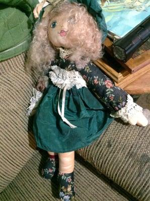 This is a rag doll I found that has your company tag on it. I was trying to find the year it was made & the value of it. Please let me know