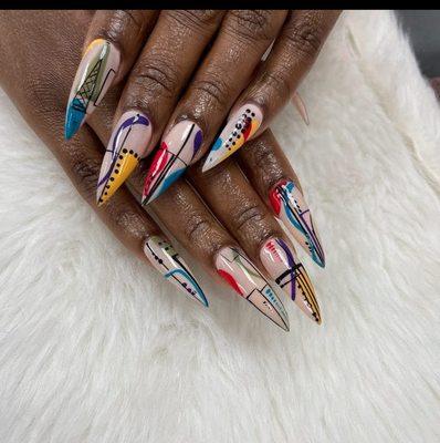 Abstract Nails