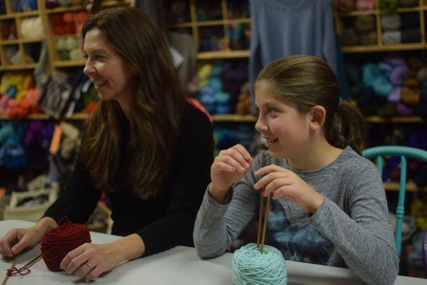 Knitting for Parents & Tweens